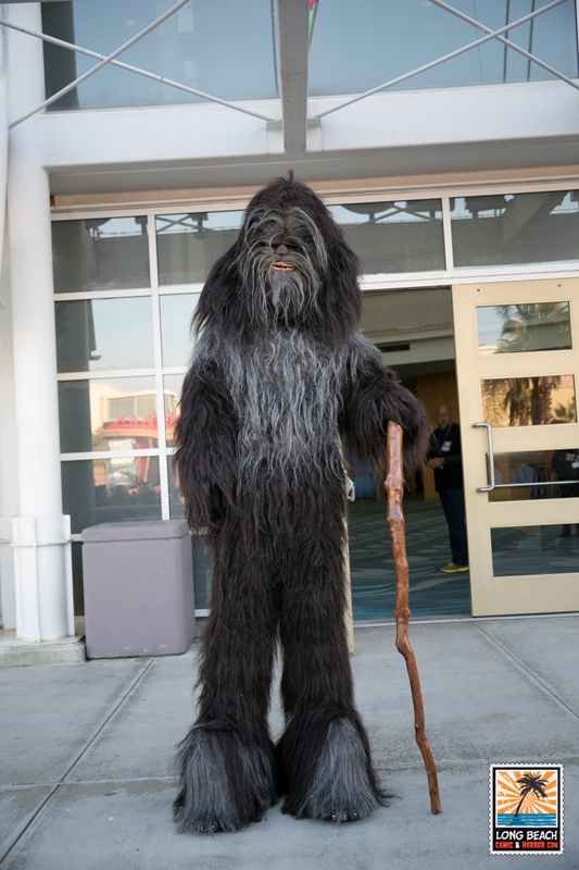 Star Wars Wookie Cosplay Long Beach Comic Con Expo