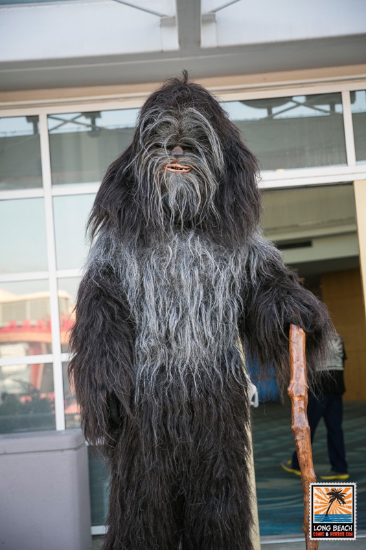 Star Wars Wookie Cosplay Long Beach Comic Con Expo