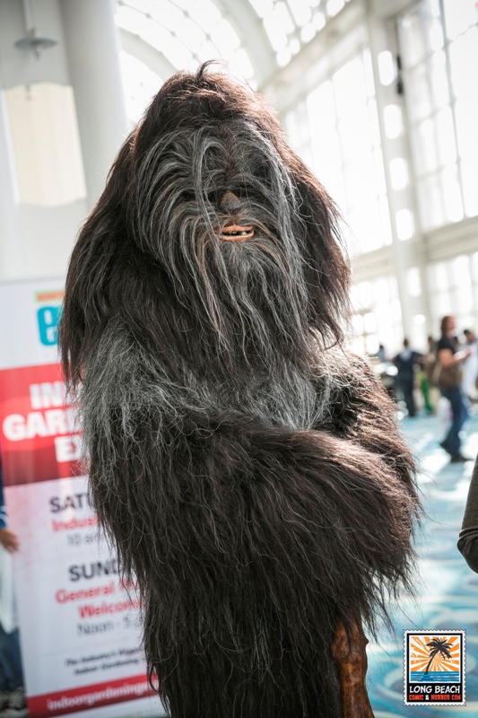 Star Wars Wookie Cosplay Long Beach Comic Con Expo