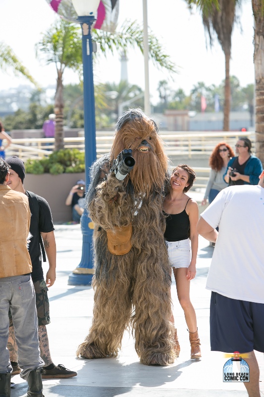 Star Wars Wookie Cosplay Long Beach Comic Con Expo