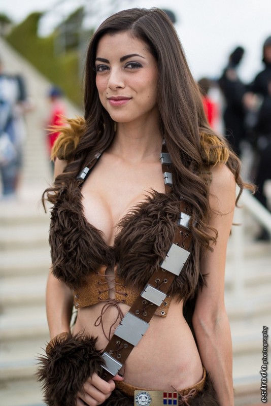 Star Wars Wookie Cosplay Long Beach Comic Con Expo