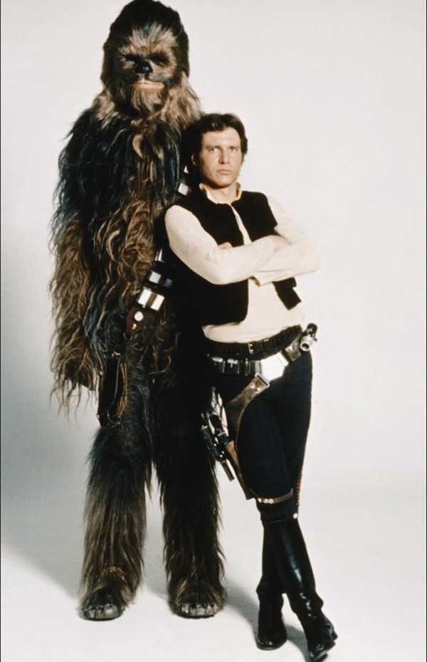 Chewbacca and Han Solo