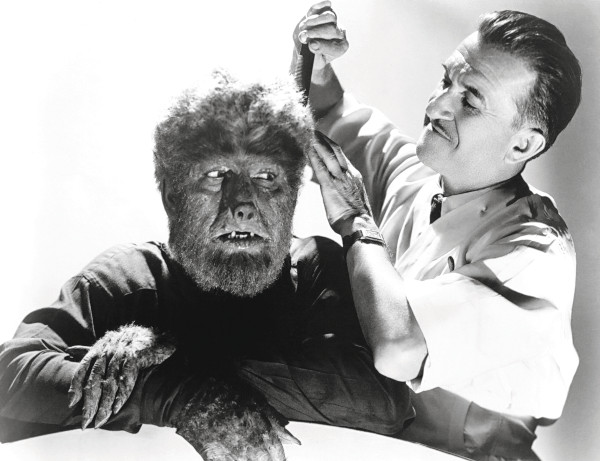 Lon Chaney as The Wolf Man